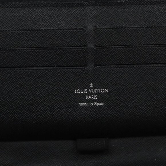 LOUIS VUITTON Epi Zippy Organizer Long Wallet Black M63852 LV Auth 133006 - Picture 14 of 16